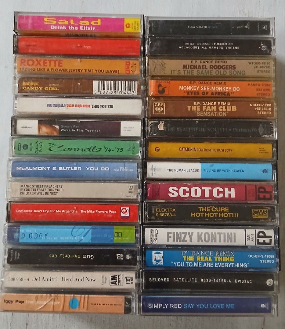 NEW WAVE ,INDIE ROCK SET EPs (Category: CDs & DVDs) located in Tarlac. Submitted by fastturtle.53aea3 (Listing ID 1458382223, Image 3). Description: NEW WAVE ,INDIE ROCK BRIT POP EPs set P3,000 Add sf featuring: the cure manic street preachers the connels Catatonia enigma the beautiful south iggy pop the beloved human league and many others All in good to mint conditions No penmarks No molds No scotchtapes CRISPY INLAYS MALINIS LAHAT MODE of paym