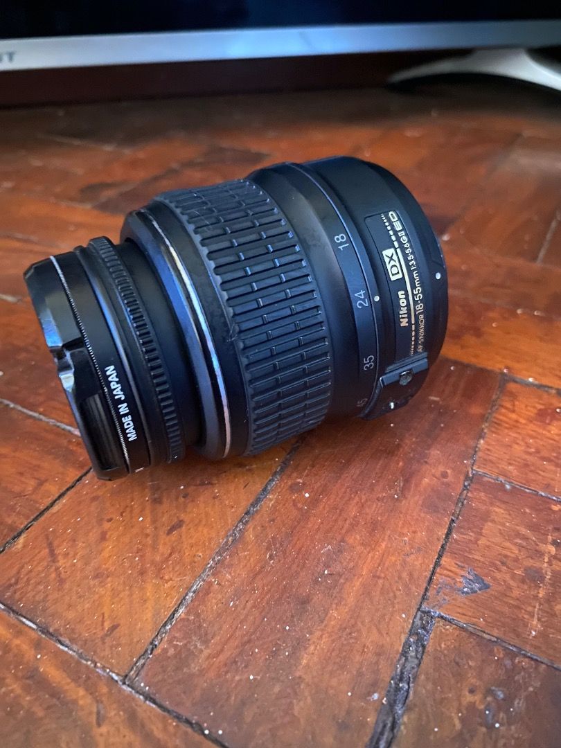 nikkor 18-55 mm kit lens (Category: Lens & Kits) located in Caloocan City. Submitted by 3c2bf12026b45ad321c683098e0197 (Listing ID 1458331000, Image 1). Description: .