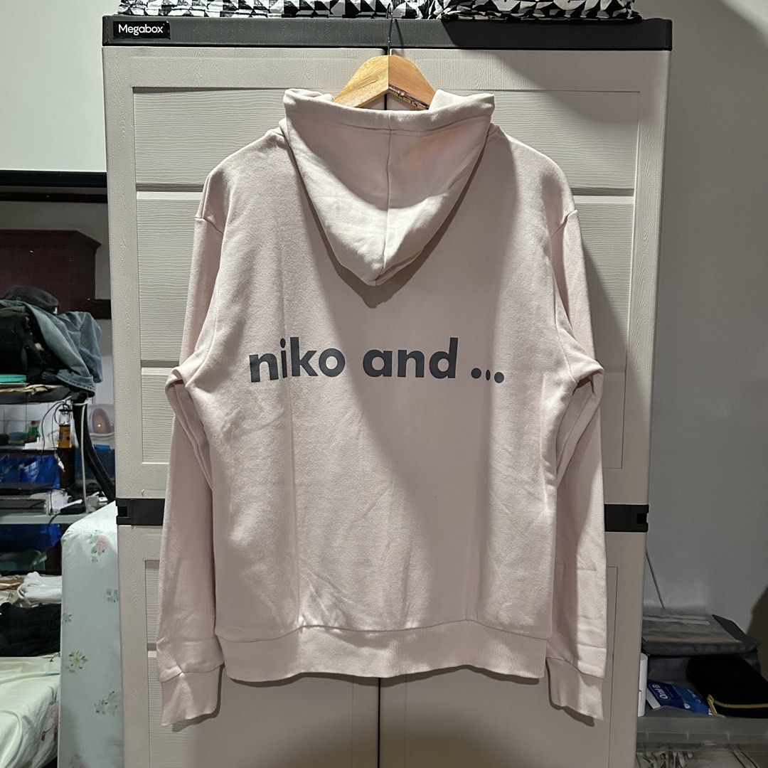 Niko and… Pink Hoodie (Category: Coats, Jackets and Outerwear) located in Dagupan City. Submitted by macavex (Listing ID 1458362573, Image 1). Description: S on tag, fits M 21.5” x 27”.