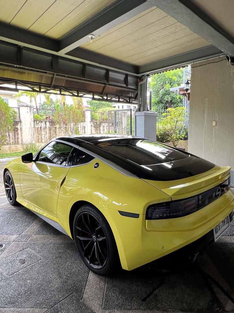 Nissan 400 Z Auto (Category: Used Cars) located in Makati City. Submitted by regmanucom (Listing ID 1458391803, Image 2). Description: 2024 Nissan 400 Z Color: Ikazuchi Yellow Mileage: 1,xxx kms Ending: 0 Loc: Guiguinto Bulacan.