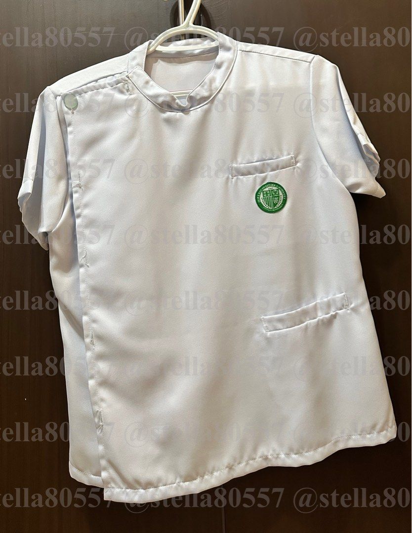 OLFU Medtech Uniform (Category: Sets or Coordinates) located in Marikina City. Submitted by stella80557 (Listing ID 1458333455, Image 1). Description: Medtech uniform for Year 3-4 2 sets of uniform (top and pants) 800 per set Never used See reference photos for sizing of top and pants Shipping fee shouldered by buyer.