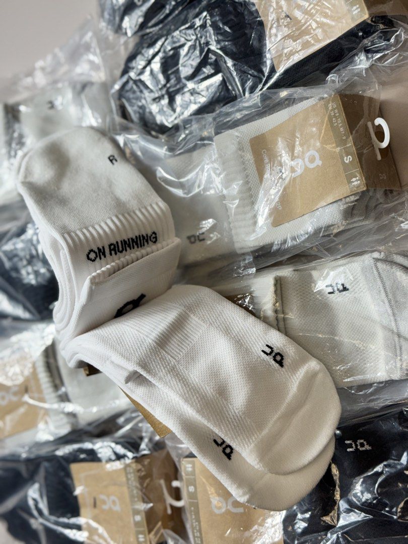 On Socks (Category: Socks) located in Valenzuela. Submitted by markailandco. (Listing ID 1458365459, Image 1). Description: Black cream gray.