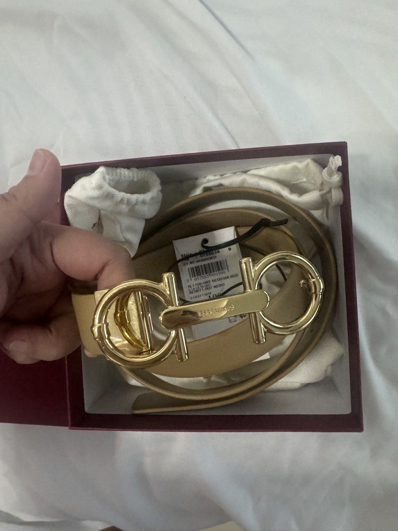 Original Ferragamo Belt size 95 (Category: Luxury Accessories) located in Manila. Submitted by chelley11 (Listing ID 1458384987, Image 3). Description: Original Ferragamo Belt Size 95 (but can be resized at Ferragamo branches) With original box and dust bags Seldom used Meet ups at Robinsons Manila or shipping c/o buyer.