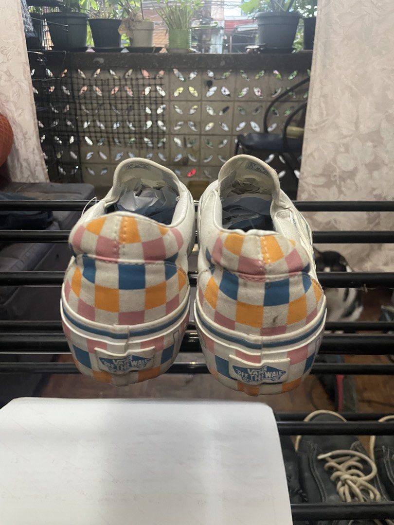 Original Vans Slip On - Colorful Checkered (Category: Casual Shoes) located in Manila. Submitted by sleepysober (Listing ID 1458350209, Image 2). Description: US Men - 6.5 US Women - 8.0 UK - 5.5 .