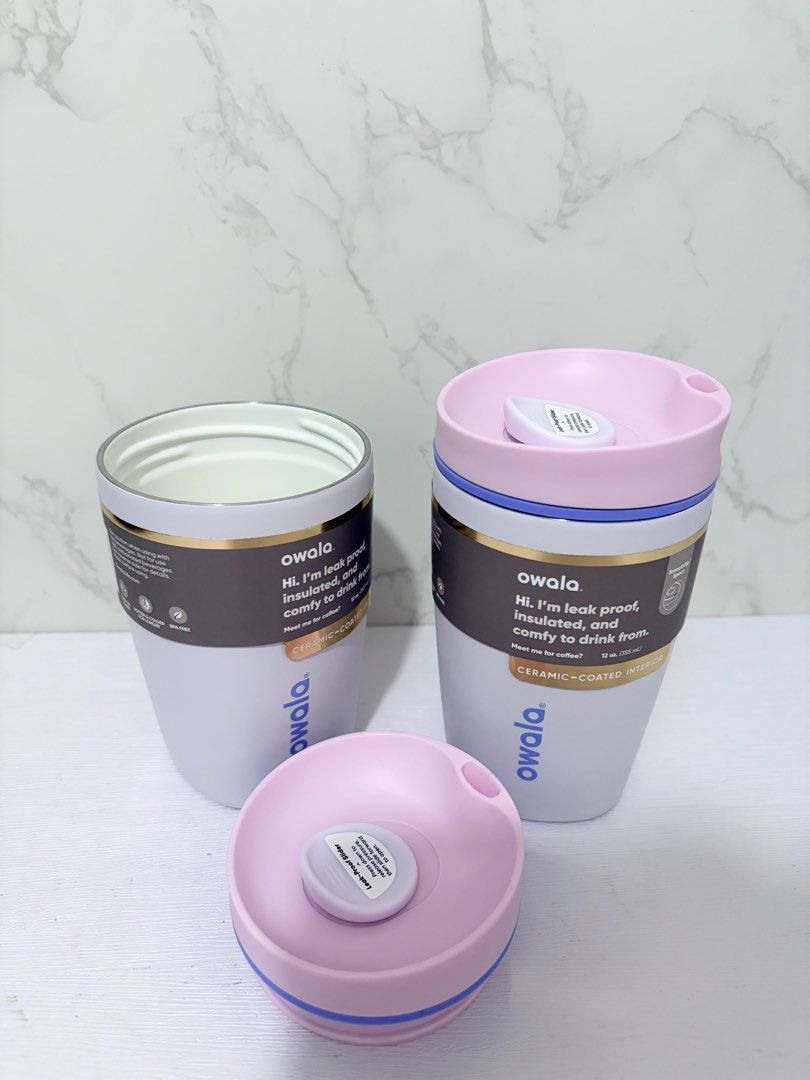 Owala Smoothsip slider Ceramic 12oz (Category: Coffee & Tea Tableware) located in Pasig City. Submitted by imogen.hub (Listing ID 1458328406, Image 2). Description: .