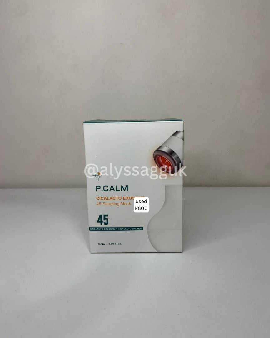 p.calm Sleeping Mask (Category: Face Care) located in Marikina City. Submitted by alyssagguk (Listing ID 1458464473, Image 1). Description: used once.