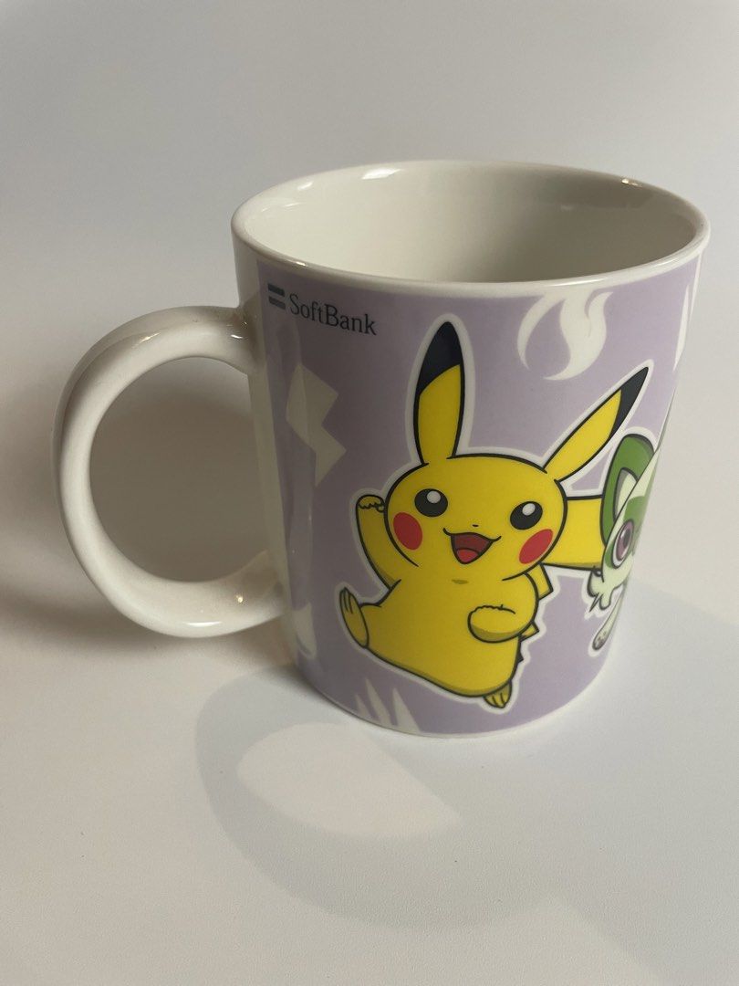 Pokemon Softbank Cup Mug (Category: Coffee & Tea Tableware) located in Binan City. Submitted by thriftwavesph (Listing ID 1458463989, Image 1). Description: used.