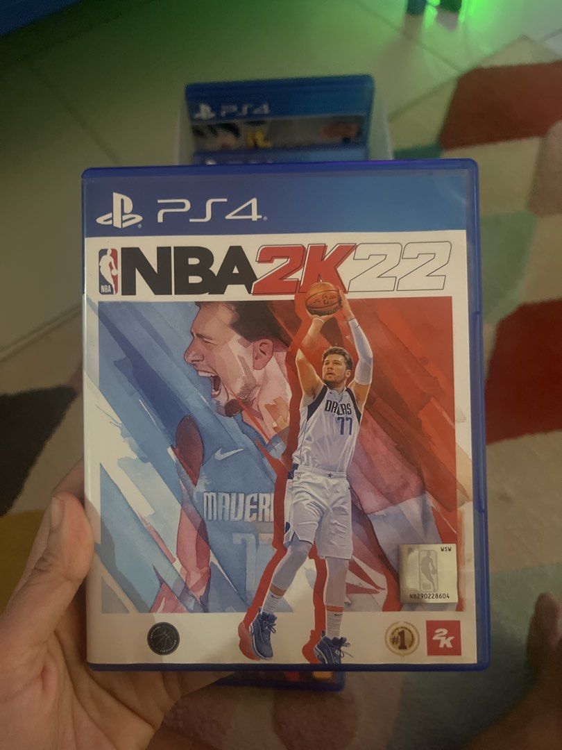 PS4 NBA 2K22 Game (Category: PlayStation) located in Manila. Submitted by dundermifflin00 (Listing ID 1458376770, Image 1). Description: - NBA 2K22 for PlayStation 4 - Features Luka Dončić on the cover - Case included - Ready for pickup Negotiable.