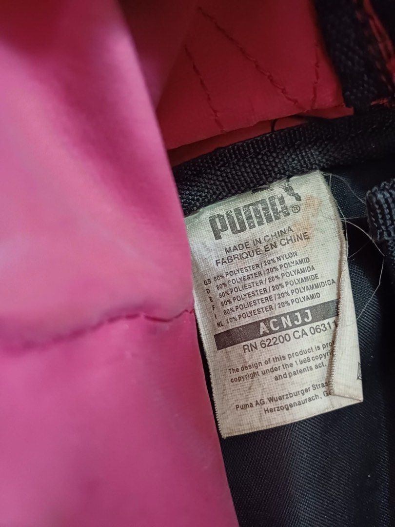Puma backpack （分類：背囊）位於 Hong Kong。 由 boobooze 提交（商品編號 1458464310，圖片 2）。簡介： 。