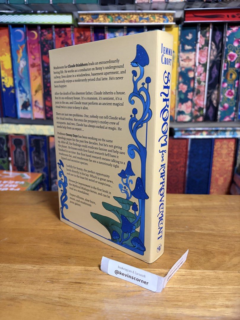 RainbowCrate - Shroom for Improvement by Jemma Croft (Category: Storybooks) located in Makati City. Submitted by kevinscorner (Listing ID 1458355628, Image 3). Description: Shroom for Improvement by Jemma Croft - from Rainbow Crate Nov 2025 Gay MM BL Queer LGBT.