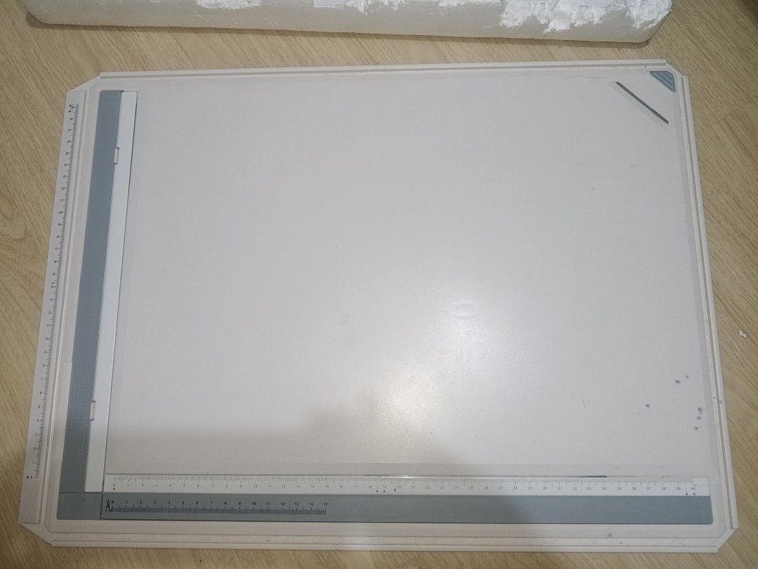 RAPID A3 Drafting Tools Set - Protractors, Rulers, Templates (Category: Stationery & School Supplies) located in Muntinlupa City. Submitted by jfkscjskckdkkcksoc (Listing ID 1458395568, Image 2). Description: - Complete set of RAPID A3 drafting tools - Includes protractors, rulers, and circle/ellipse templates - Ideal for technical drawing and design projects - Original Packaging is damaged - Ready for immediate use.