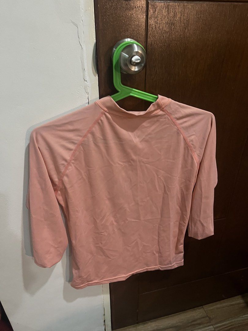 Rip Curl Pink Rashguard Long Sleeve Top (Category: Babies & Kids Fashion) located in Pasig City. Submitted by kakerts (Listing ID 1458450277, Image 2). Description: - Pink long sleeve rashguard from Rip Curl - Features Rip Curl logo on the front - Ideal for swimming and sun protection - Material: Polyamide and Elastane blend - Care: Gentle machine wash, tumble dry low (do not iron or dry clean).
