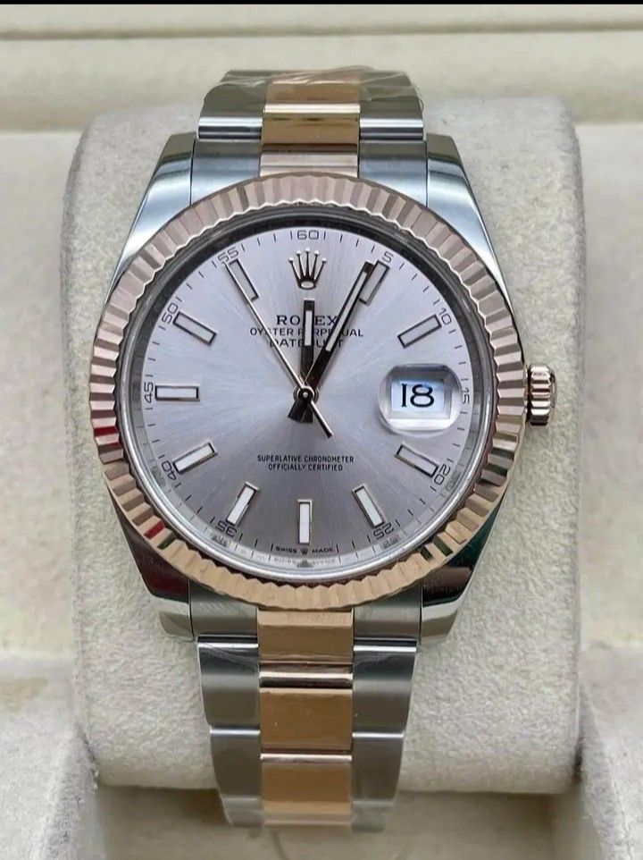 ROLEX DATEJUST 41 (Category: Luxury Watches) located in Mandaluyong City. Submitted by mitchdujali (Listing ID 1458487012, Image 1). Description: ROLEX DATEJUST 41 BRAND NEW, COMPLETE .