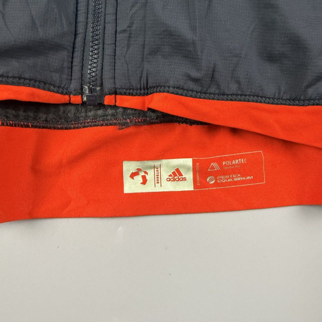 Sample Adidas terrex clima heat ( polartec pertex equilbrium) (Category: Coats, Jackets and Outerwear) located in Cavite. Submitted by epiboie (Listing ID 1458460569, Image 2). Description: Sample Adidas terrex clima heat ( polartec pertex equilbrium) Size small womens 19.5x26 Color rate: 9.5/10 excellent condition No issue.