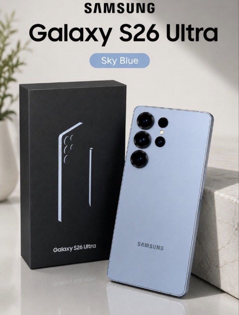 Samsung Galaxy S26 Ultra 512gb (Category: Samsung) located in Manila. Submitted by stopshop26 (Listing ID 1456730305, Image 1). Description: Samsung Galaxy S26 Ultra 512gb Brand new (sealed) Onhand and ready to ship.