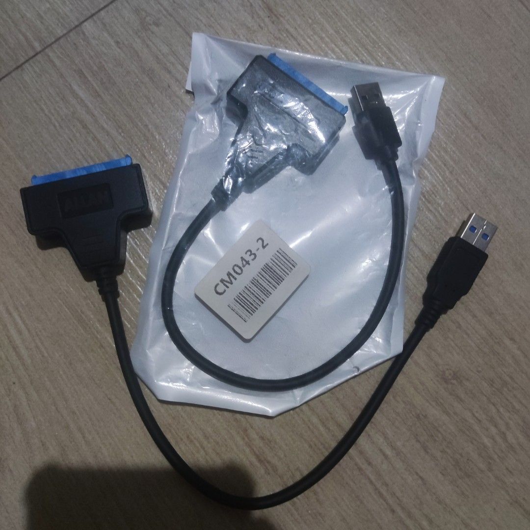 SATA to USB 3.0 Adapter Cable for 2.5" HDD SSD (Category: Cables & Adaptors) located in Rizal. Submitted by jwlnbl (Listing ID 1458389352, Image 1). Description: Untested 100 pesos each.