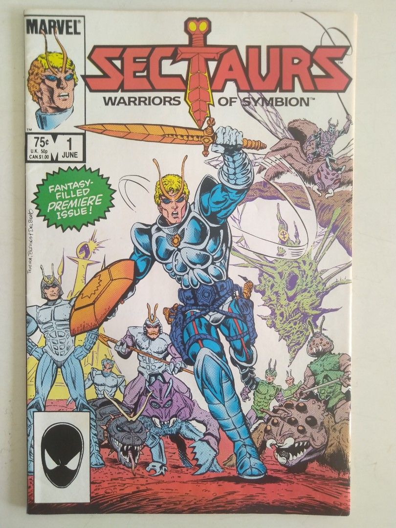 Sectaurs First Issue Vintage Comics (Category: Comics & Manga) located in Manila. Submitted by ToycoonInternationalSurplus (Listing ID 1458408121, Image 1). Description: 80's vintage authentic.