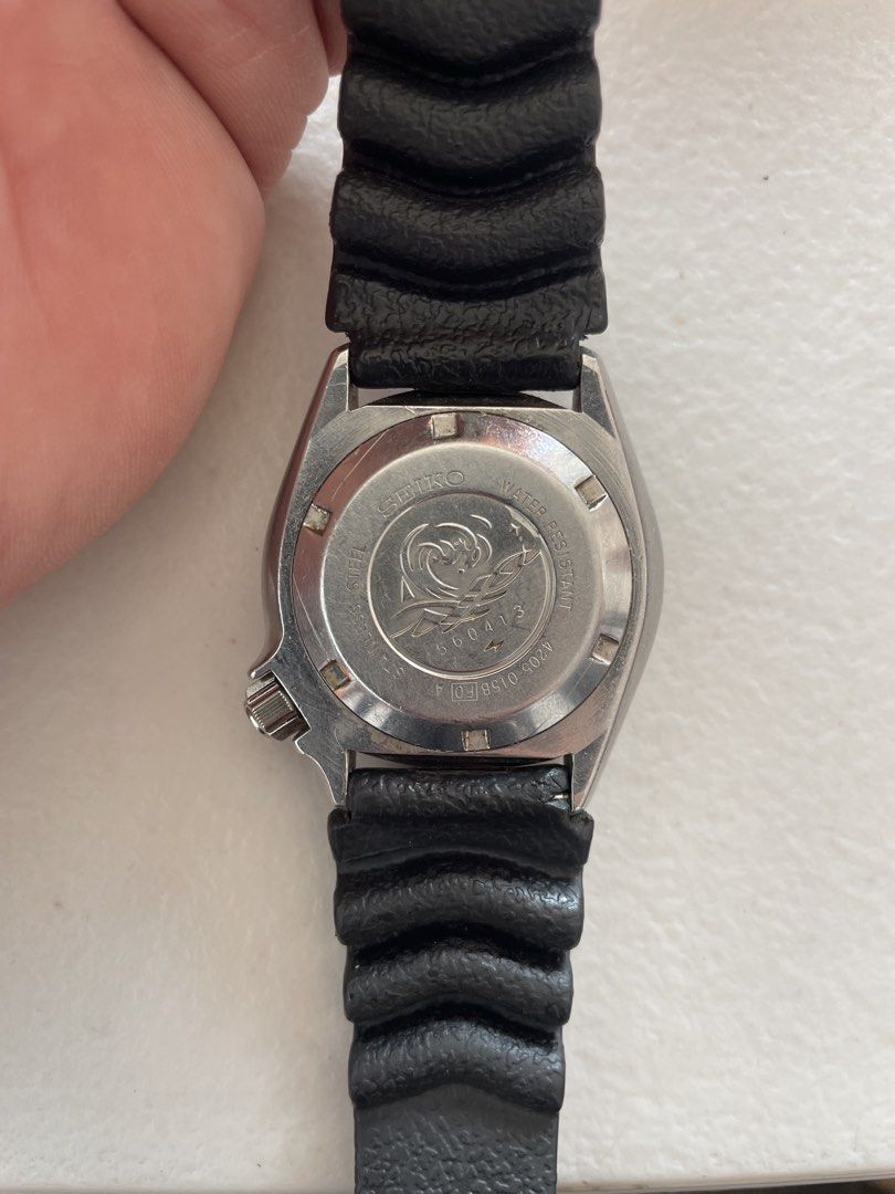 Seiko Divers Pepsi (Medium) (Category: Jewelry) located in Manila. Submitted by live_marcus (Listing ID 1458390146, Image 2). Description: Seiko Divers Pepsi (Medium) 4205-015B Newly Serviced (August 20, 2026).