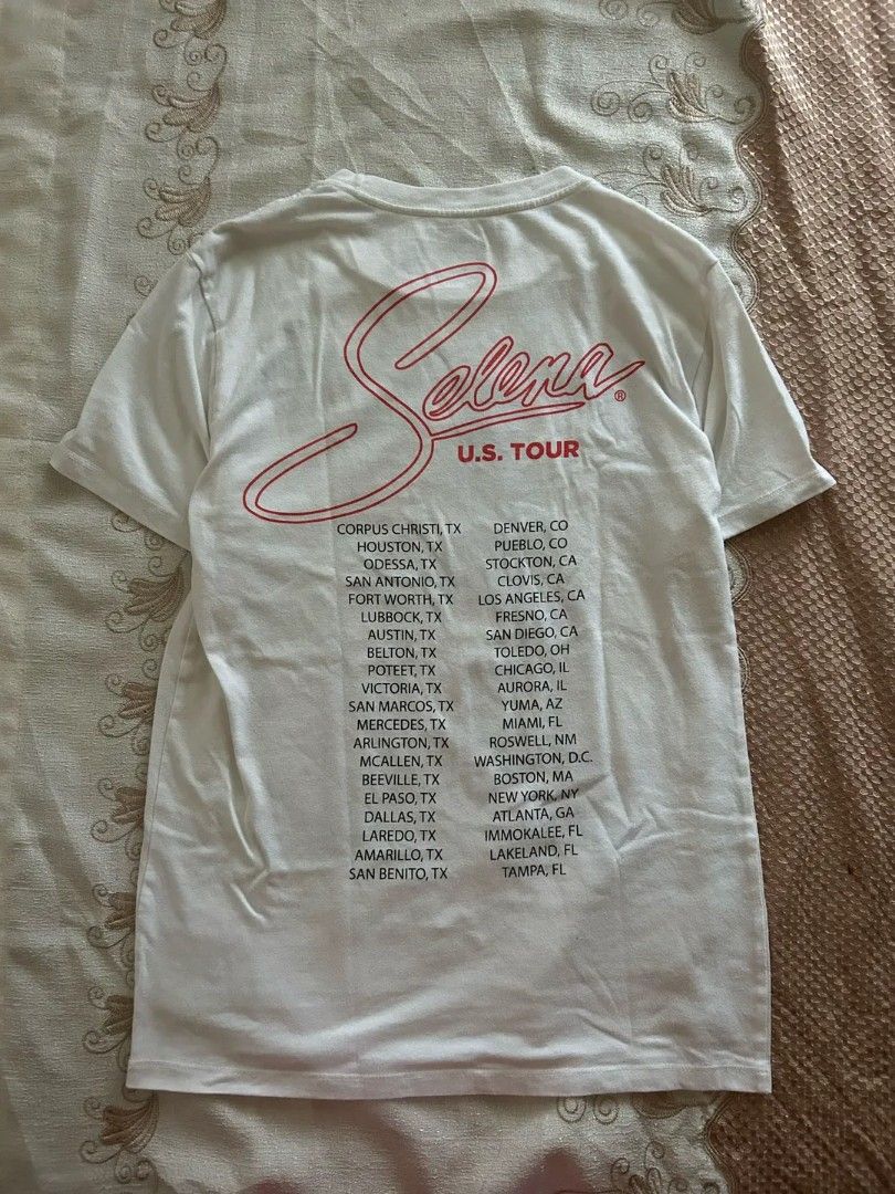 Selena us tour shirt (Category: Shirts) located in Baguio. Submitted by vryss.bxtique (Listing ID 1458402422, Image 2). Description: .