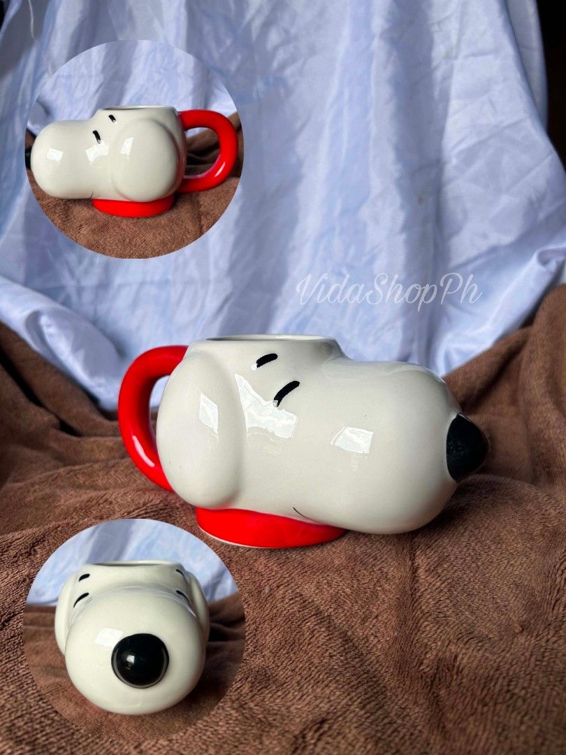 Snoopy Ceramic 3D MUGS Peanuts (Category: Coffee & Tea Tableware) located in Marikina City. Submitted by DaineSugue (Listing ID 1458465901, Image 1). Description: 💸Mine now, Pay Now 📍Tumana,Marikina ❌❗️NO shop33 checkout❗️❌ ✅Payment First ✅COD ✅Meet up (711 Tumana Only) ✅Same Day Delivery ✅ J & T 📩PM ME FOR MORE INFORMATION 💟HAPPY SHOPPING💟.