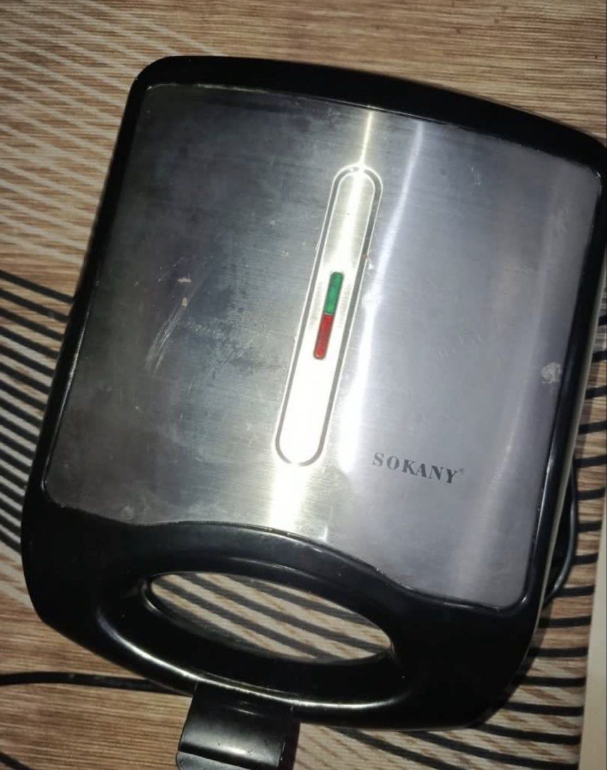 SOKANY Donut Maker - Makes 12 Mini Donuts (Category: Other Kitchenware & Tableware) located in Quezon City. Submitted by janeyme08 (Listing ID 1458392333, Image 1). Description: - SOKANY Donut Maker - Makes 12 mini donuts at once - Non-stick plates for easy release - Indicator lights for readiness - Perfect for quick baking - Simple to clean - Easy to use: just plug in!.