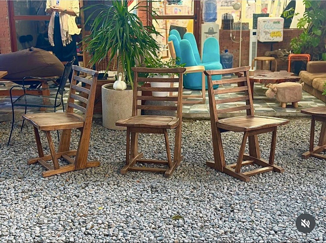 Solid Wood Ladder Back Dining Chairs (Category: Chairs) located in Bulacan. Submitted by rock_off.thriftshop.ph (Listing ID 1458349702, Image 1). Description: .