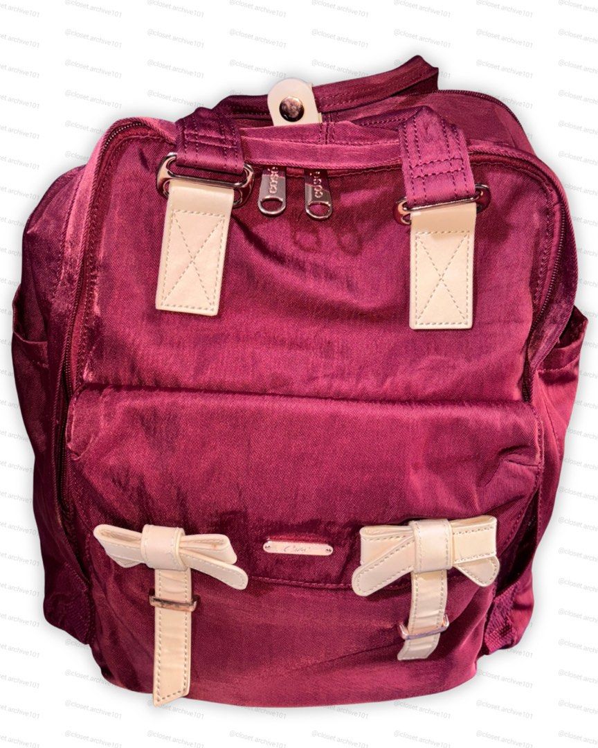 Square rucksack style Backpack (Category: Backpacks) located in Quezon City. Submitted by closet.archive101 (Listing ID 1458351209, Image 1). Description: Can fit 10inch iPad Minor flaws on the leather Slight tear to inside pocket Minor scratch on the metal zipper.