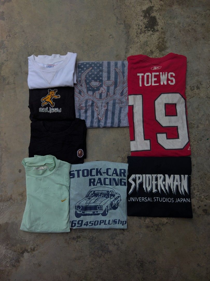 Stussy, Bape, Essentials, Offwhite, Balenciaga (Category: Tshirts & Polo Shirts ) located in Ozamiz City. Submitted by drithrft (Listing ID 1458402291, Image 1). Description: 🚨 END OF THE MONTH LOOT DROP🚨 ‼️MINE/STEAL/GRAB/CLAIM basis ‼️ PRICES START AT 250 🔻POSTING TOMORROW🔻 (AUGUST 30 @ 6PM) 🔻ENDS ON🔻 (AUGUST 31 @ 7PM) SET YOUR ALARMS ⏰ TELL A FRIEND! 📍 Ozamiz City.