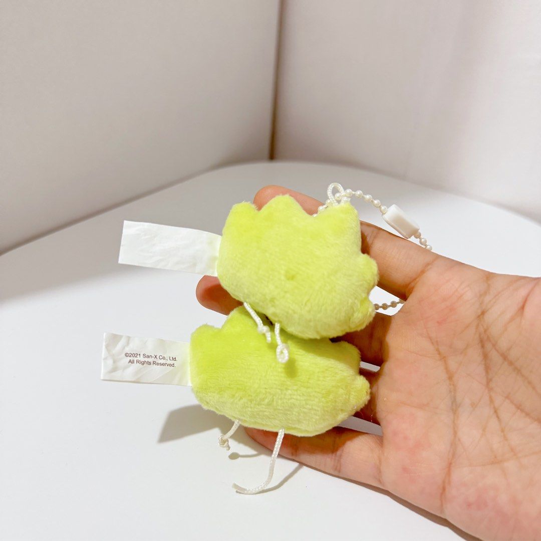 Sumikko Gurashi “Zassou” keychain plush (Category: Plushies & Soft Toys) located in Manila. Submitted by ashyyel_ (Listing ID 1458491877, Image 2). Description: ₱80 each - both for ₱150.