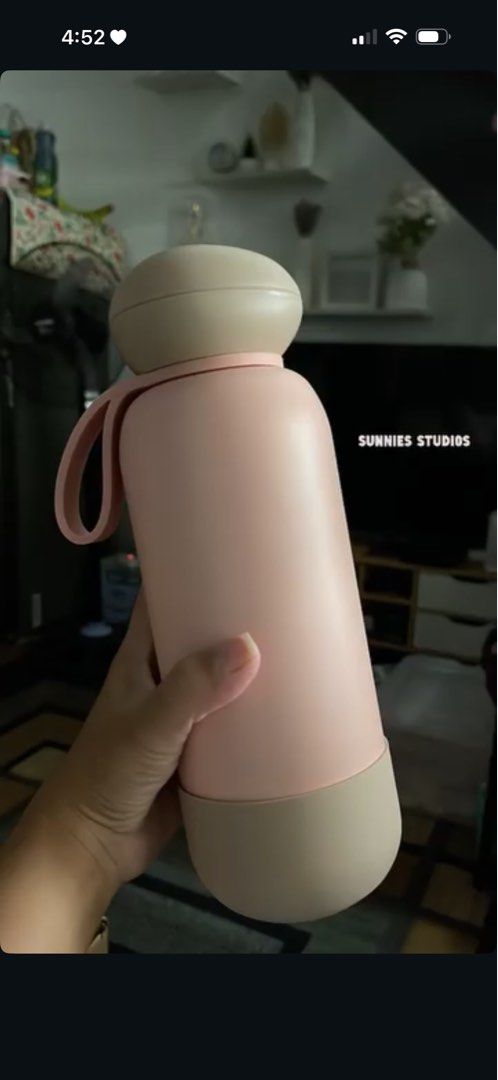 Sunnies Flask (Category: Water Bottles & Tumblers) located in Makati City. Submitted by itsmonicach (Listing ID 1452427967, Image 3). Description: If anyone is interested, selling my Sunnies Flask (brand new) Selling for P1,200 bought it for P1,453 RFS: impulsive buying Payment Method: GCash, BPI or BDO Courier: J&T.
