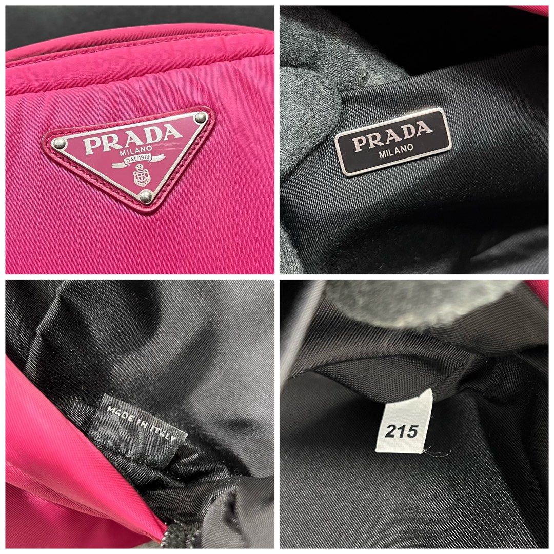 Tessuto Nylon Soft Belt Bag Pink (Category: Luxury Bags & Wallets) located in Manila. Submitted by luxuryprelovedbagsby_by_agnes (Listing ID 1458392797, Image 2). Description: Tessuto Nylon Soft Belt Bag Pink Php 45,000 Excellent Condition Dimensions: 20cm x 16cm x 6cm.