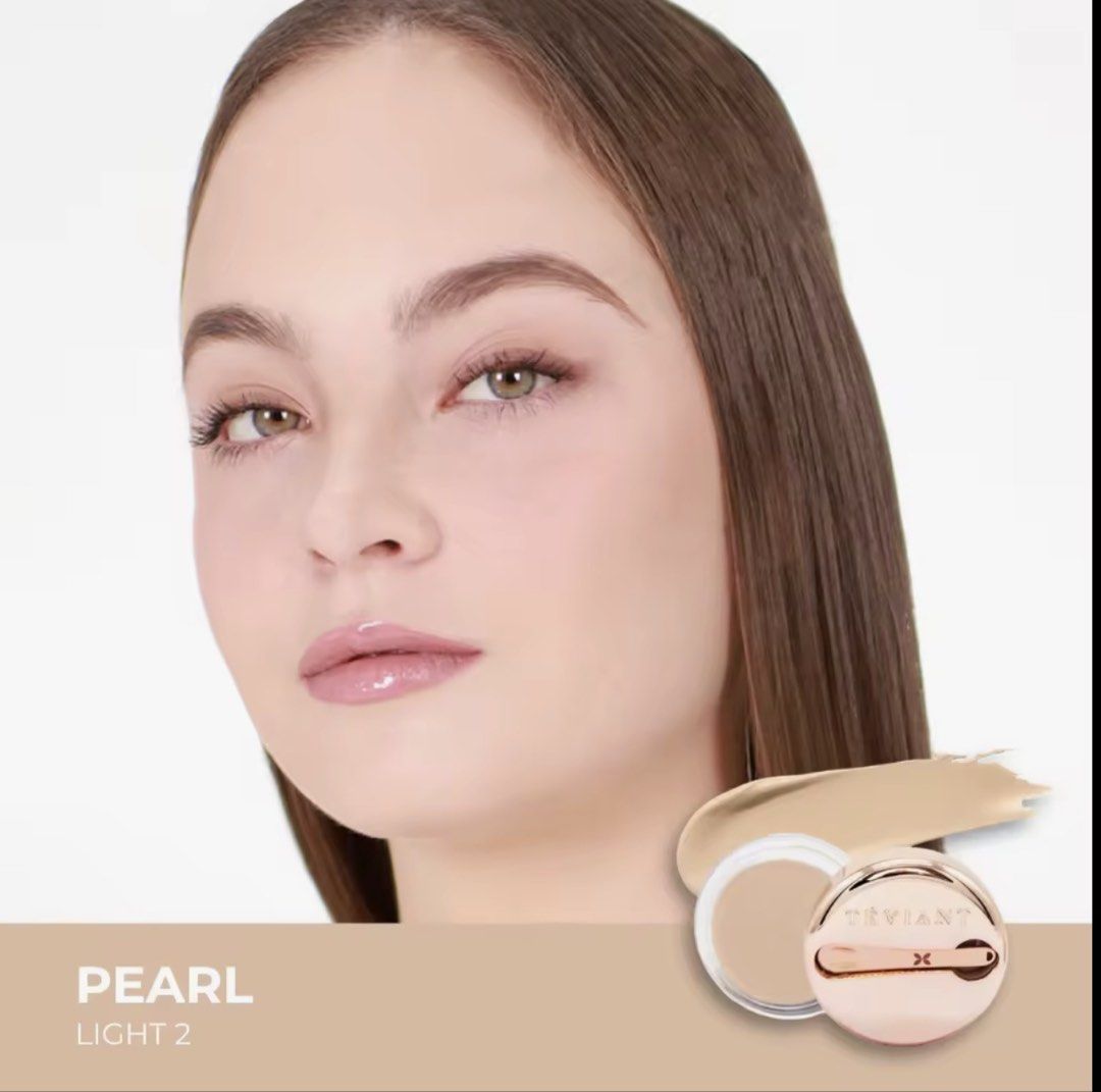 BNEW SEALED Teviant complexion perfection PEARL light 2 (Category: Makeup) located in Quezon City. Submitted by poorlittlerichgal (Listing ID 1458486592, Image 2). Description: 🤎 brand new with box! never opened 🤎 shade PEARL - light 2.
