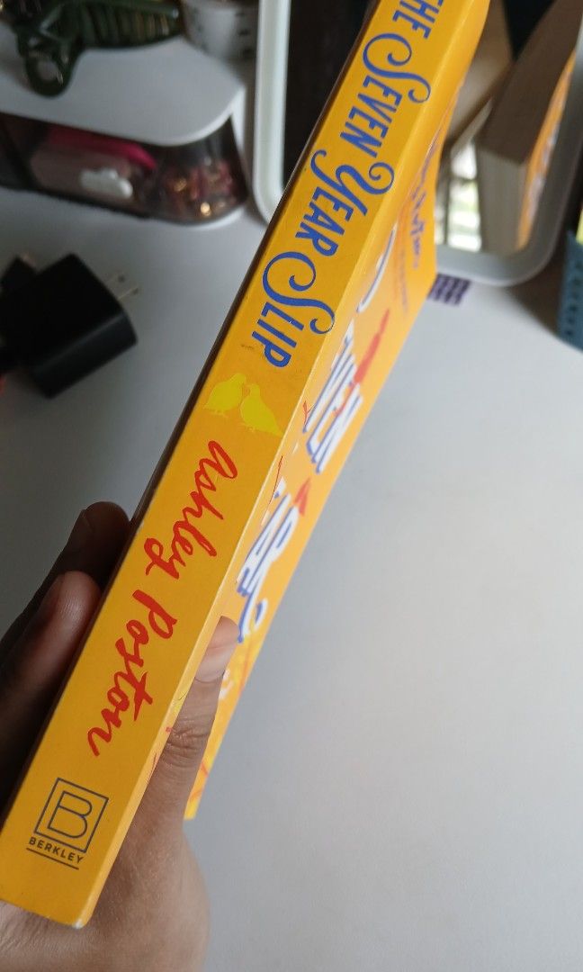 The Seven Year Slip by Ashley Poston (Category: Storybooks) located in Kidapawan. Submitted by cheskuhh (Listing ID 1458496270, Image 2). Description: GOOD AS NEW From Fully-booked Read once or twice only.