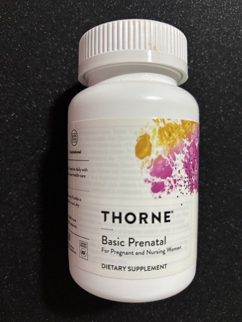 Thorne Basic Prenatal Supplement (Category: Vitamins & Supplements) located in Bangi. Submitted by oncelovedbymza (Listing ID 1458307097, Image 1). Description: have 1 extra bottle of Thorne Basic Prenatal for sale. ✨ 90 capsules (gluten-free) ✨ One of the most complete prenatal supplements available ✨ #1 bestseller on iHerb ✨ Expiry Date : 07/2027 💰 N/P: RM155 💸 Letting it go for RM100 only. .