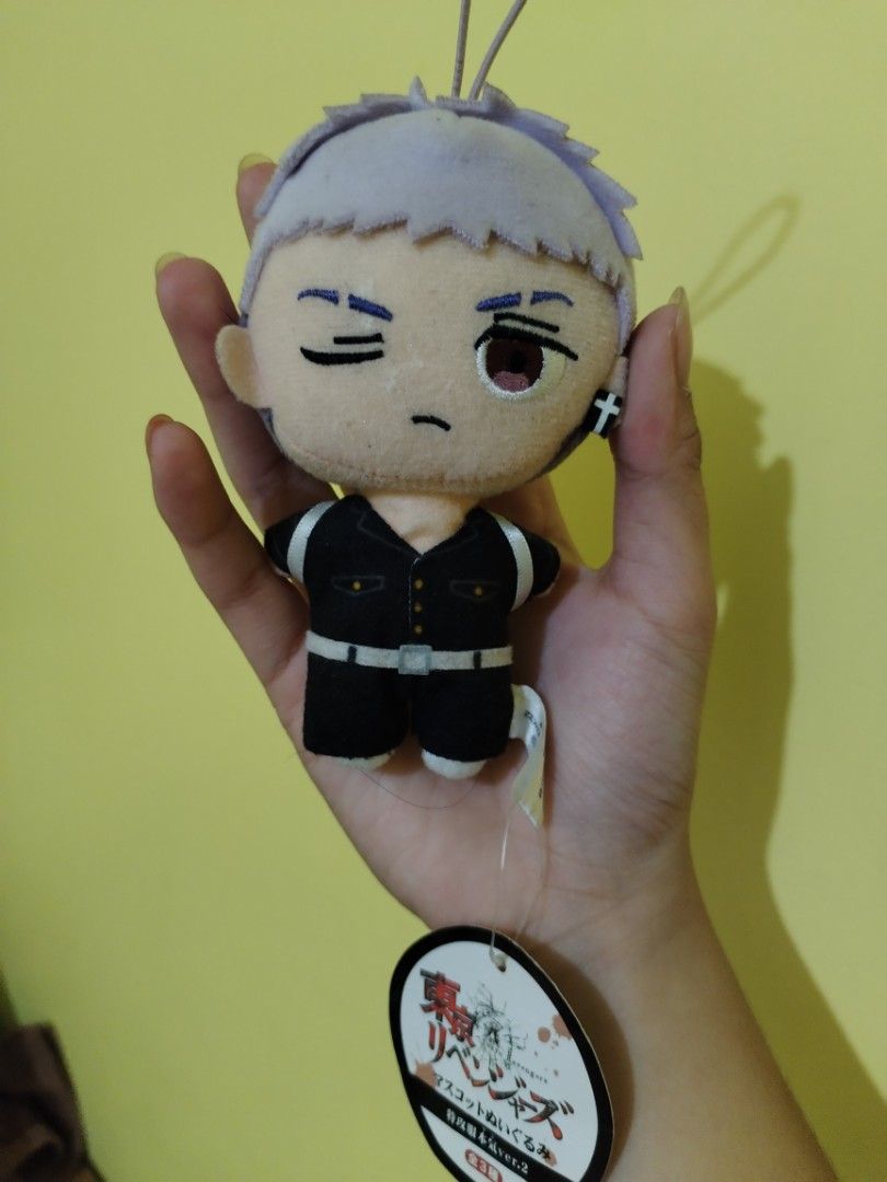 Tokyo Revengers Mitsuya Plush Toy (Category: Plushies & Soft Toys) located in Baguio. Submitted by hoyshin4 (Listing ID 1458448338, Image 1). Description: - Authentic Mitsuya plush toy from Tokyo Revengers - Features a convenient hanging loop - Brand new with tag still attached - Ideal for fans of the anime/manga - Perfect for display or adding to your collection.