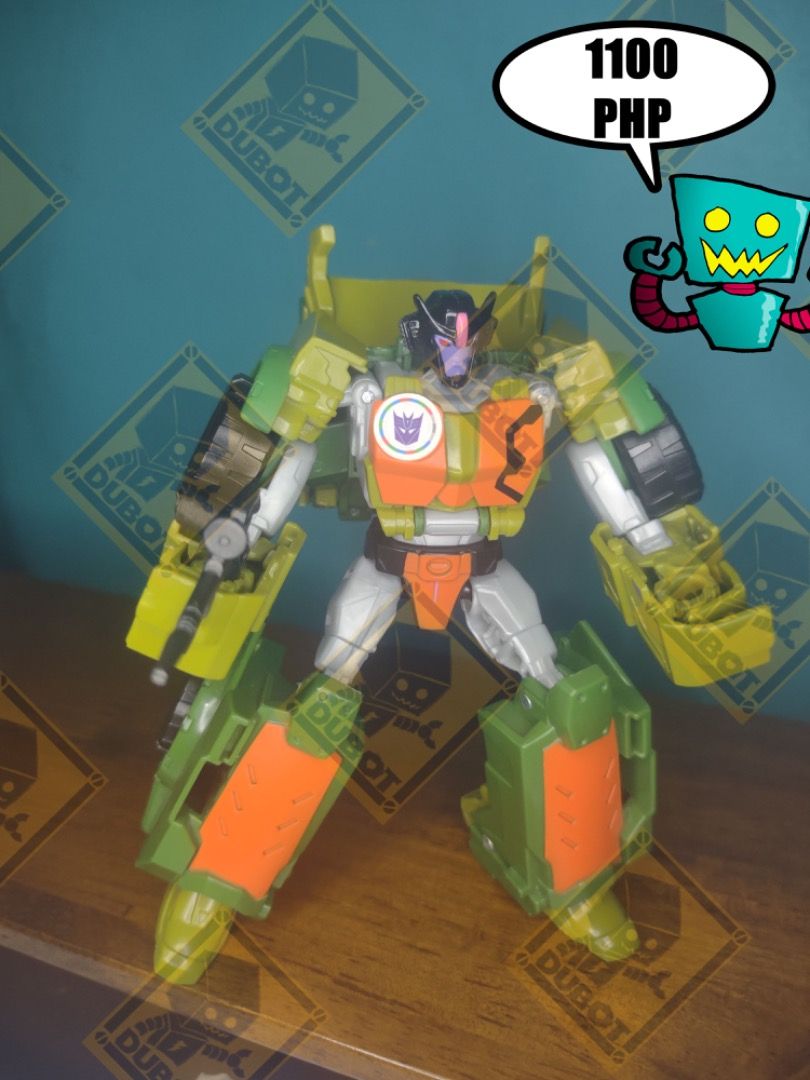 TRANSFORMERS ADVENTURES GREEJEEBER / GREVEGOR (Category: Action & Battle Toys) located in Navotas City. Submitted by christianmarkvidallo (Listing ID 1458473786, Image 3). Description: TRANSFORMERS ADVENTURES GREEJEEBER / GREVEGOR Figure is Complete and In Very Good Condition Tight Joints Great Paint Apps MISSING WEAPON FREE ENERGON BLASTER 1100 PHP Item Location: Project 8, Quezon City Payment Options: Gcash/ BDO Deposit Shipping Options: Lalamo