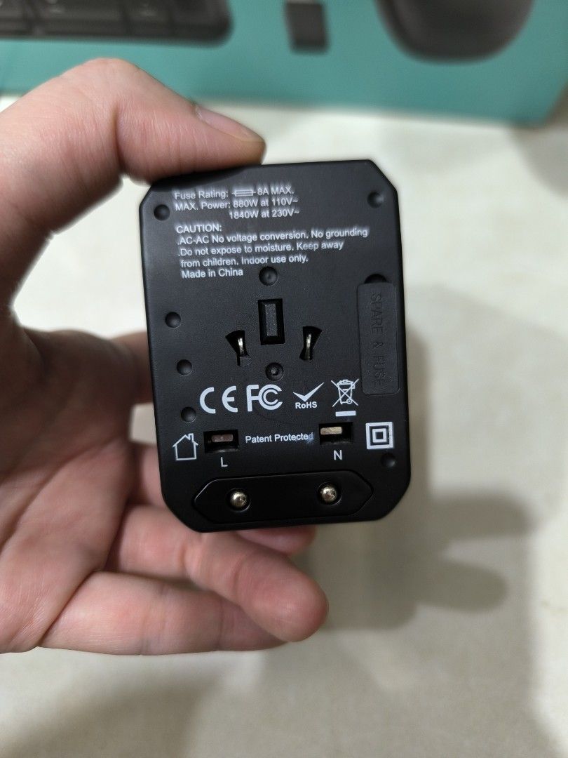 Travel Adapter (Category: Cables & Adaptors) located in Taguig. Submitted by pixiedust.gallery (Listing ID 1458384326, Image 3). Description: .
