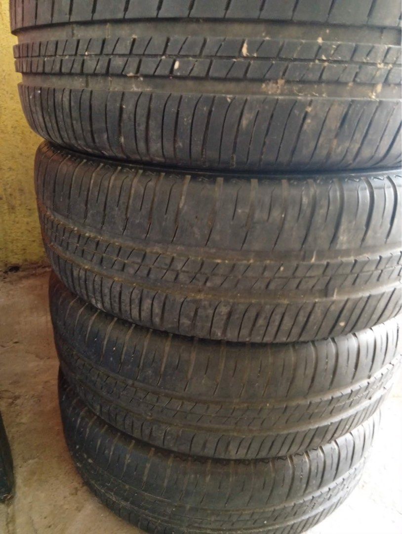 Used 175/50/R15 4pcs (Category: Mags and Tires) located in Las Pinas. Submitted by 402racing.shop (Listing ID 1458435555, Image 1). Description: 1500 for 4pcs!! Pantayo tires 175-50-R15 2024 Prod 90% threadlife yung 3 piraso tires may tig 2-3 patch. AS-IS RFS: bundle sa mags kong binili. Location: Paliparan 1 Dasma / Muntinlupa 0919 008 3160 nego pa if pick up.