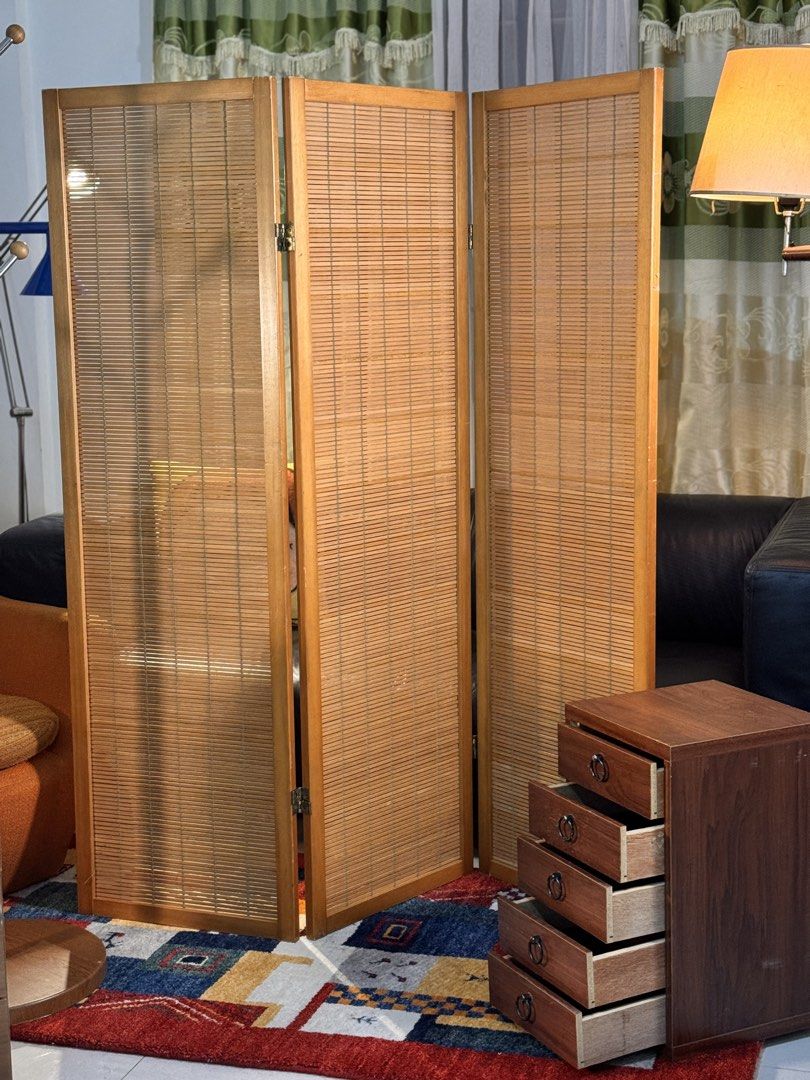 Vintage Bamboo Room Divider (Category: Other Home Furniture) located in Bulacan. Submitted by rock_off.thriftshop.ph (Listing ID 1458472724, Image 1). Description: .