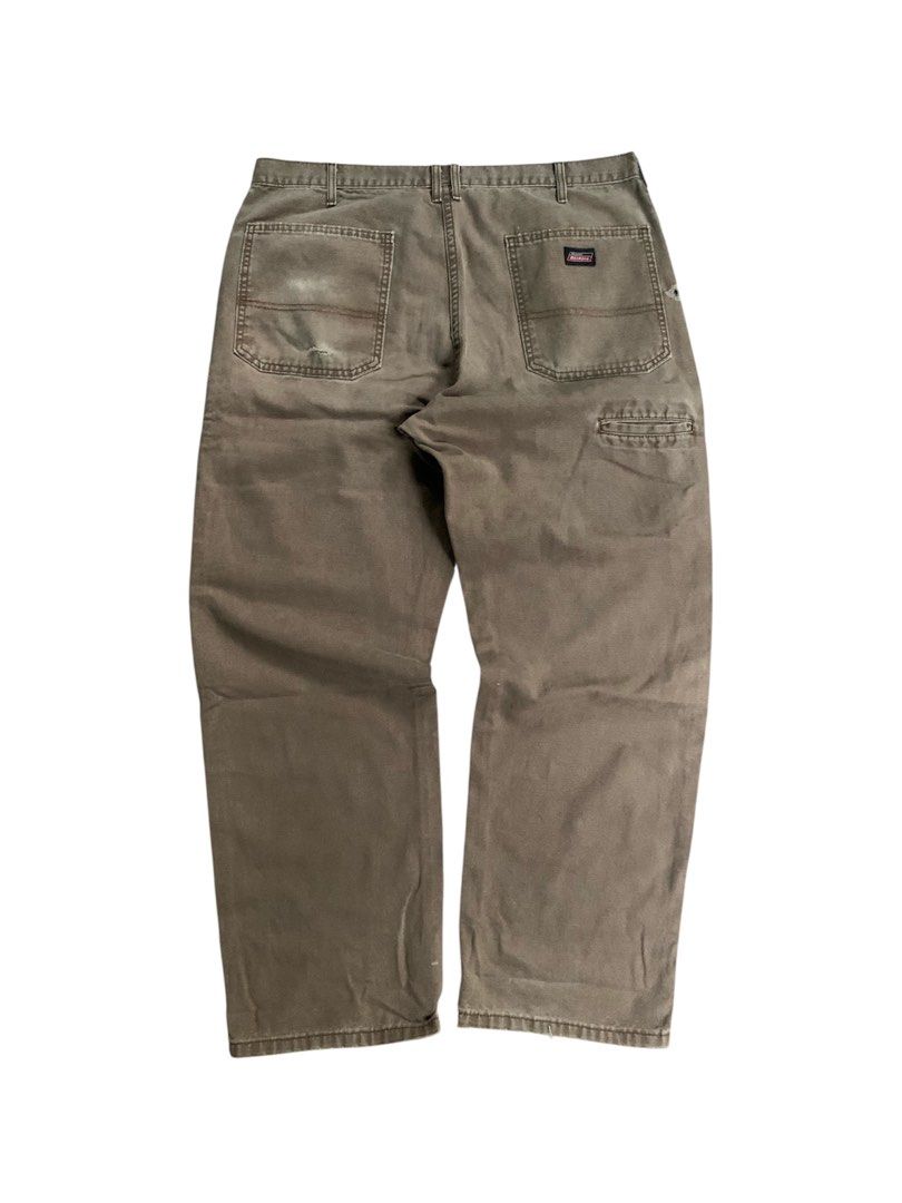 Vintage Dickies Carpenter Pants (Category: Jeans) located in Buhi. Submitted by sneak_pick (Listing ID 1458328402, Image 2). Description: Vintage Dickies Carpenter Pants Very minimal signs of wear. Excellent condition. Made in Mexico Size: XL Measurements: Waist: 36” Length: 41” Leg Opening: 9”.