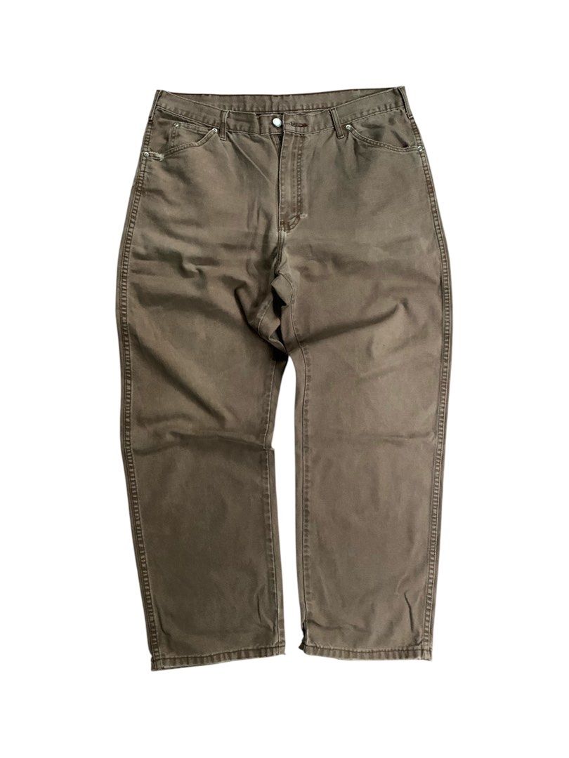 Vintage Dickies Carpenter Pants (Category: Jeans) located in Buhi. Submitted by sneak_pick (Listing ID 1458328402, Image 1). Description: Vintage Dickies Carpenter Pants Very minimal signs of wear. Excellent condition. Made in Mexico Size: XL Measurements: Waist: 36” Length: 41” Leg Opening: 9”.