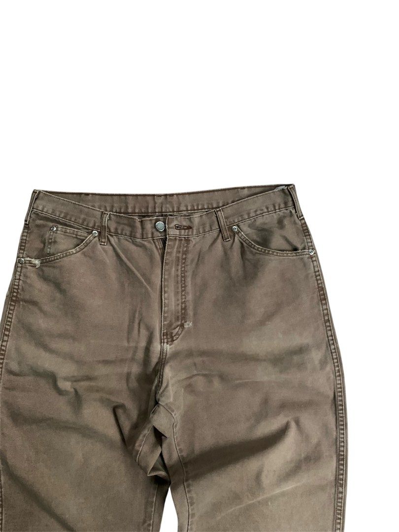 Vintage Dickies Carpenter Pants (Category: Jeans) located in Buhi. Submitted by sneak_pick (Listing ID 1458328402, Image 3). Description: Vintage Dickies Carpenter Pants Very minimal signs of wear. Excellent condition. Made in Mexico Size: XL Measurements: Waist: 36” Length: 41” Leg Opening: 9”.