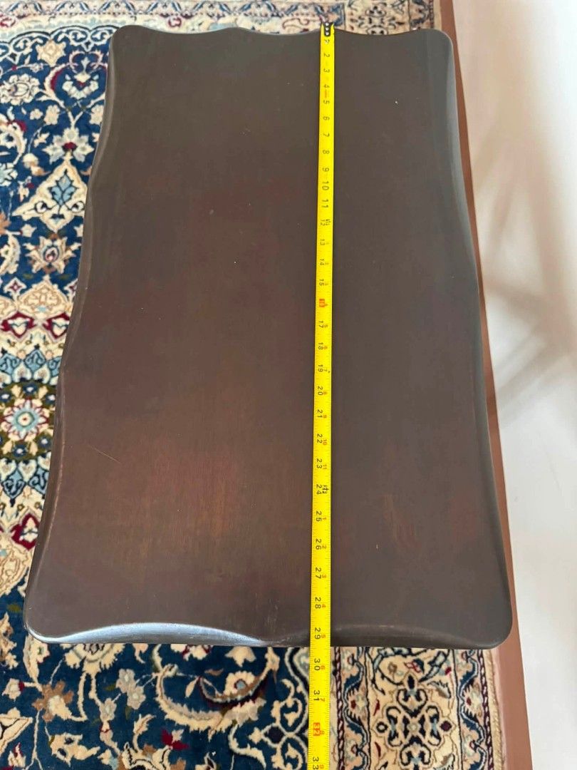 Vintage Karimoku Rustic Side Table (Category: Tables & Sets) located in Quezon City. Submitted by dannikkishoppe2 (Listing ID 1458403923, Image 3). Description: Vintage Karimoku Rustic Side Table ‼️₱8000‼️ In good condition Please manage your expectations as there might be minimal flaws. Color may vary due to lighting, it may appear darker or lighter in person. Check photos first before buying. Please refrain from purchasing if you are particular