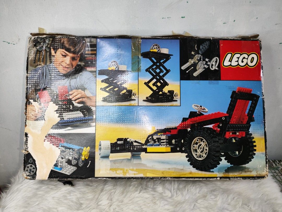 Vintage LEGO Technic 8860 Car Chassis Set (Category: Lego & Building Sets) located in Cavite. Submitted by tinetaclesss (Listing ID 1458356830, Image 2). Description: - uncounted - as is.