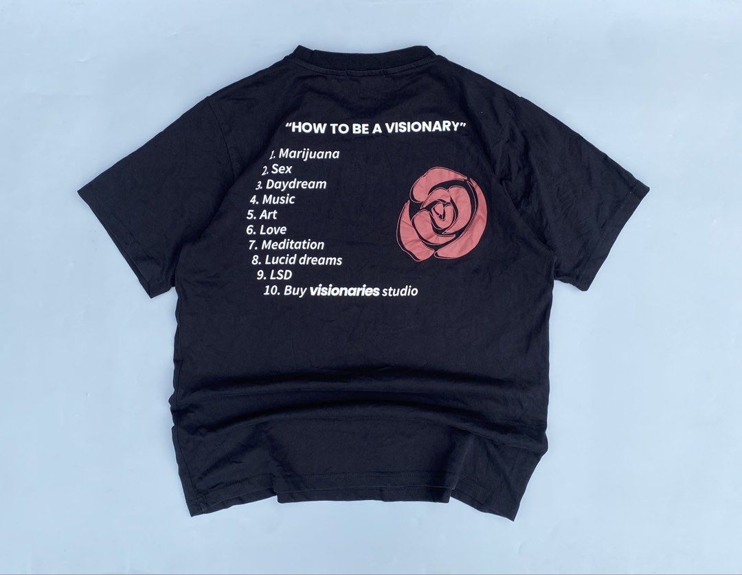 Visionary studio graphic Tee (Category: Activewear) located in Lipa City. Submitted by local-drip-source (Listing ID 1458430456, Image 2). Description: .