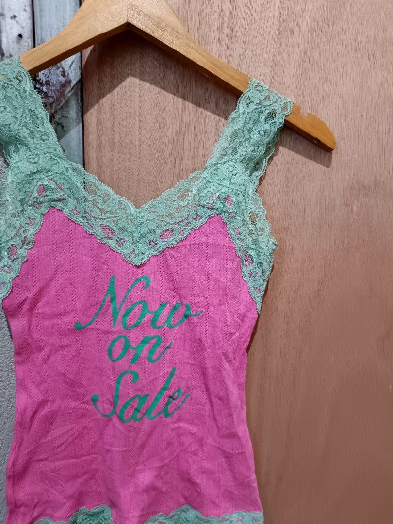 Y2k Cami top (Category: Sleeveless) located in Davao. Submitted by mln-boutique (Listing ID 1458448326, Image 2). Description: size - small good condition japan brand.
