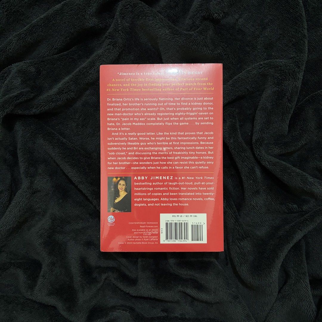 Yours Truly (Paperback) by Abby Jimenez (Category: Storybooks) located in Manila. Submitted by ssecondstylee (Listing ID 1458344523, Image 3). Description: Brand New | US Paperback Price: ₱500 Stock: 1 copy MOP: QR PH, MariBank MOD: SSD (Grab | Lalamove), J&T Location: Mithi St., Sampaloc, Manila.