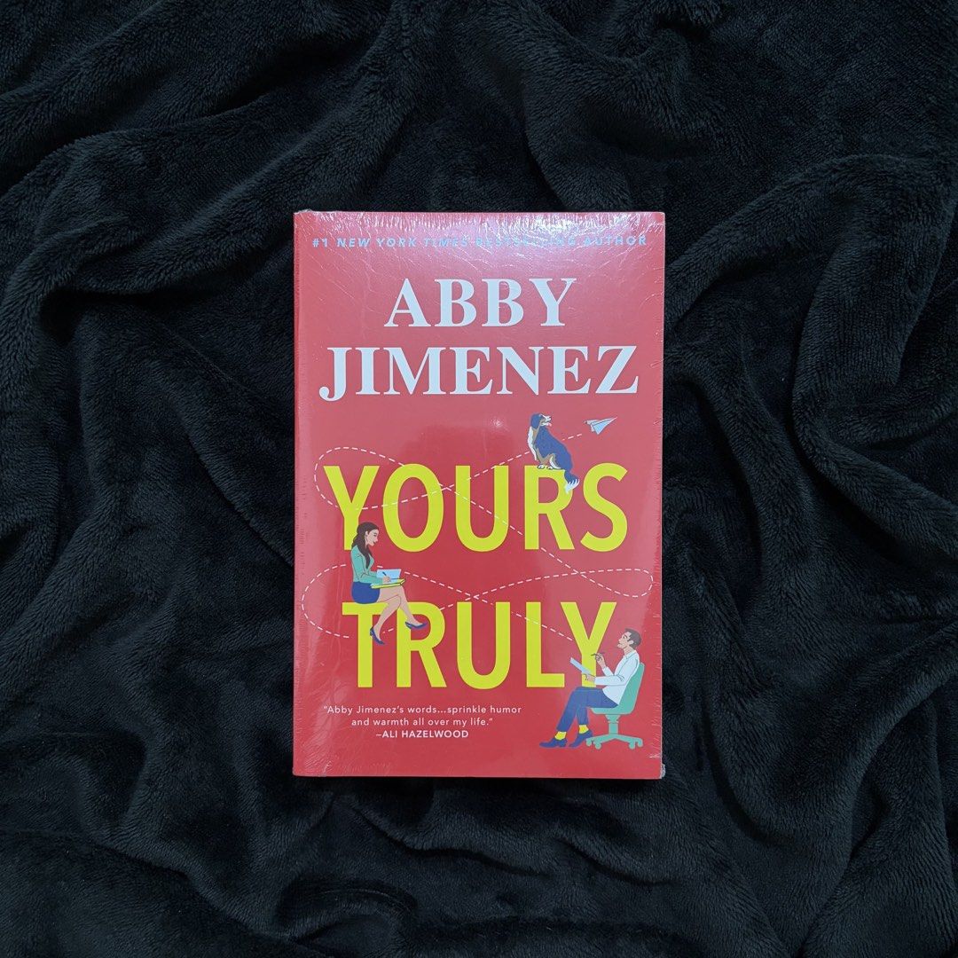 Yours Truly (Paperback) by Abby Jimenez (Category: Storybooks) located in Manila. Submitted by ssecondstylee (Listing ID 1458344523, Image 1). Description: Brand New | US Paperback Price: ₱500 Stock: 1 copy MOP: QR PH, MariBank MOD: SSD (Grab | Lalamove), J&T Location: Mithi St., Sampaloc, Manila.