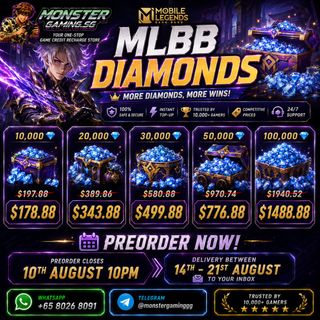 ⚡Instant MLBB Diamonds Top-ups! ⚡ Collection item 2