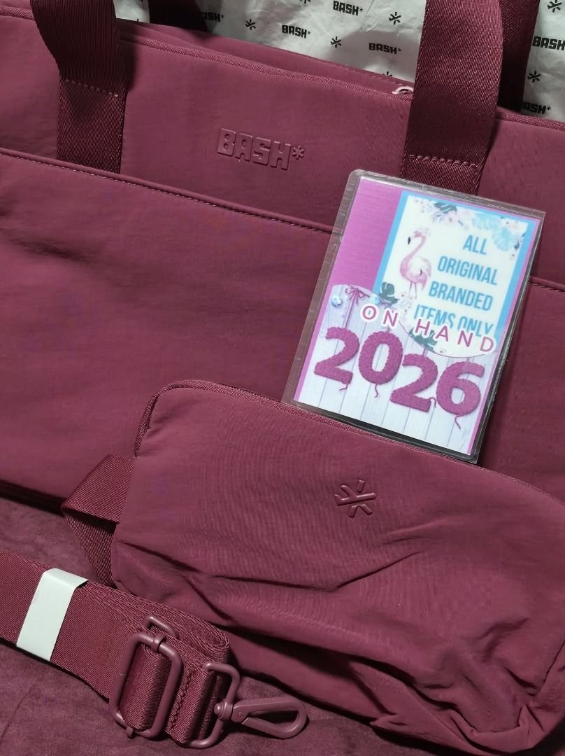 2026_Bash Mini Weekender JetSet Mini and Big (Category: Clutches) located in Pasig City. Submitted by love11shop2020 (Listing ID 1453441953, Image 3). Description: Bash Mini Weekender JetSet Mini and Big NO TO FAKE / DUPLICATE ITEMS Mini Weekender 40cm 3299.00 Weekender Mono 49cm 3499.00 ✔️ORIGINAL ✔️BRANDNEW ✔️Limited Offer / limited Stocks Only 👍ready for pick up / on hand _ available 👍Location Pasig City 👍MOP Gcash / Maya / Gotyme / 👍CC Pa